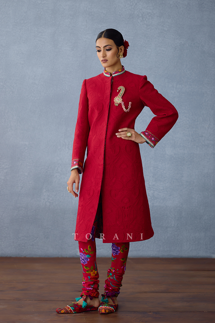 Dil Surkh Maryam kurta Set