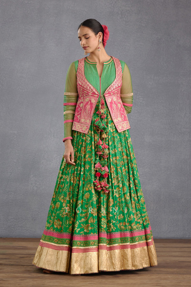 Sale - Rang Naaz Shirin Anarkali Set