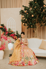 Jaskirt Nijjar and Family in Our Custom SUNEHRA Lehenga and KURTA Sets