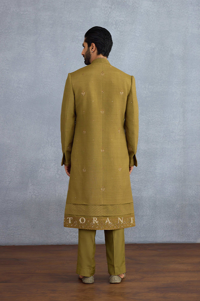 Samze Kashim Sherwani Set