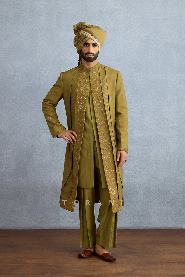 Samze Kashim Sherwani Set