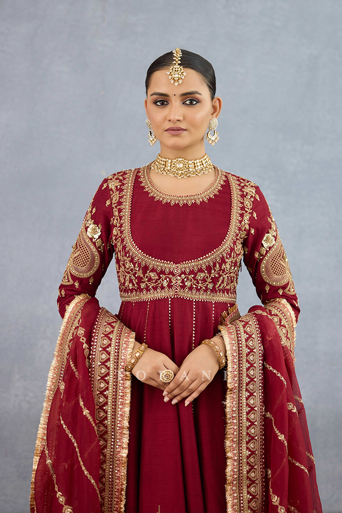 Shamse Rano Anarkali Set