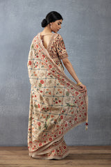 Sale- Badami Phoolan Saree