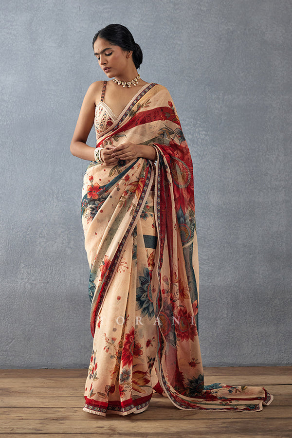 Sale- Badami Avisa Saree