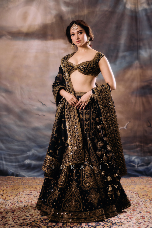 Tamannah  Bhaita In Our Raat Ki Raani Lehenga Set