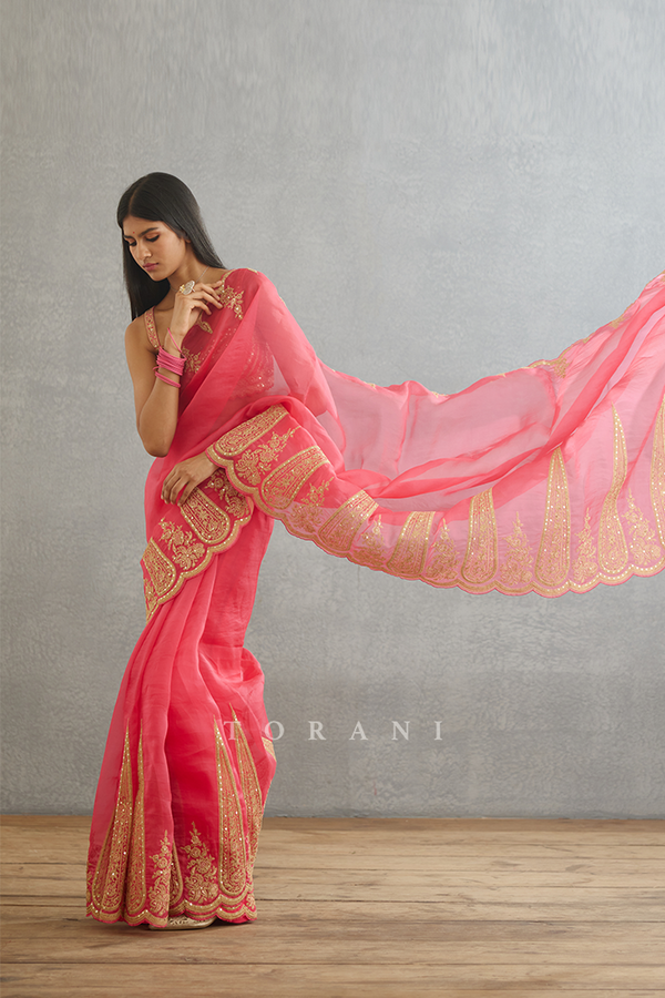 Gul-Kand Geetika Saree