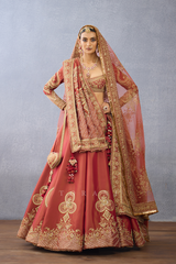 Gerua Subhi Lehenga Set