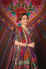 Nita Ambani In Our Custom Dil Rangrez Lehenga Set