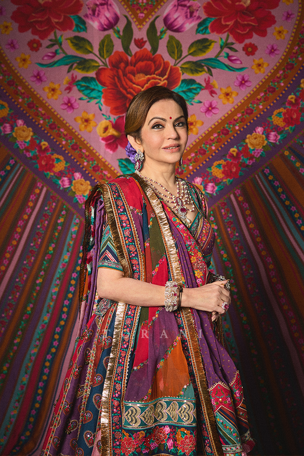 Nita Ambani In Our Custom Dil Rangrez Lehenga Set