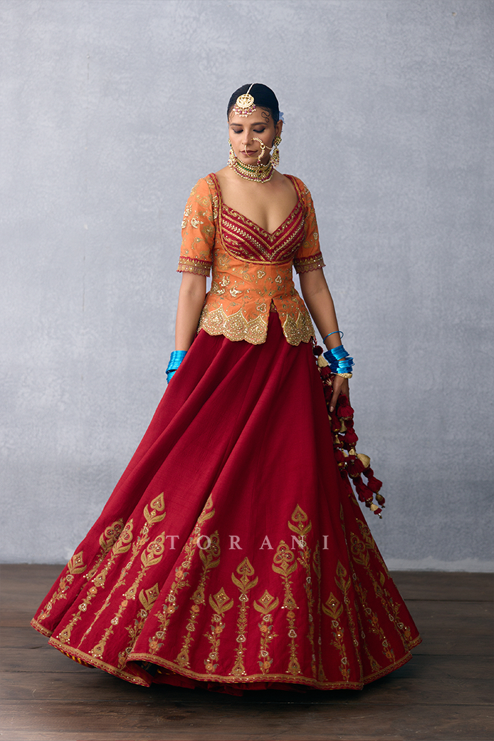 Saroj Shreeja Lehenga set