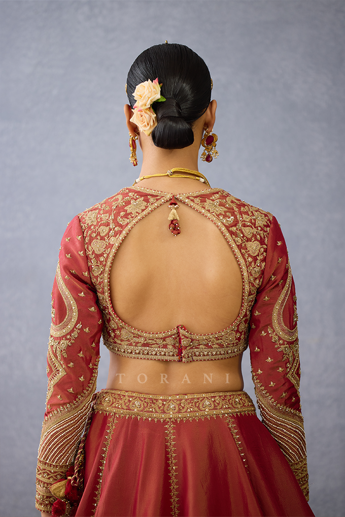 Gerua Subhi Lehenga Set