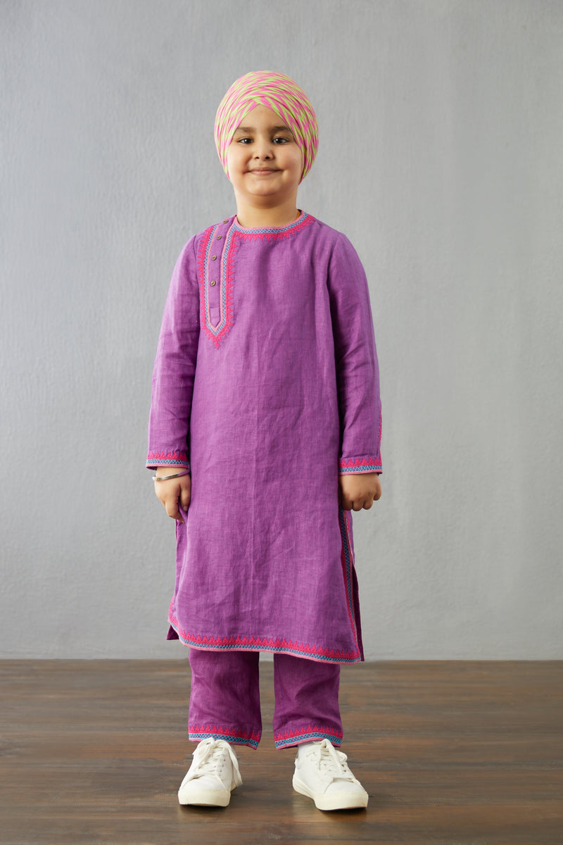 Sale- Jamuni Ejaz Kurta Set