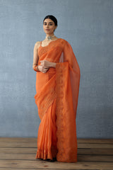 Narangi Afrah Saree