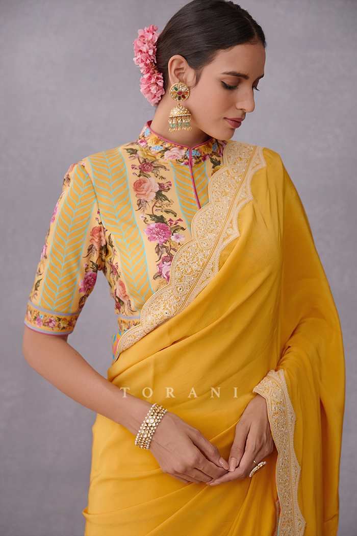 Sale-Sunehra Dhiya Blouse