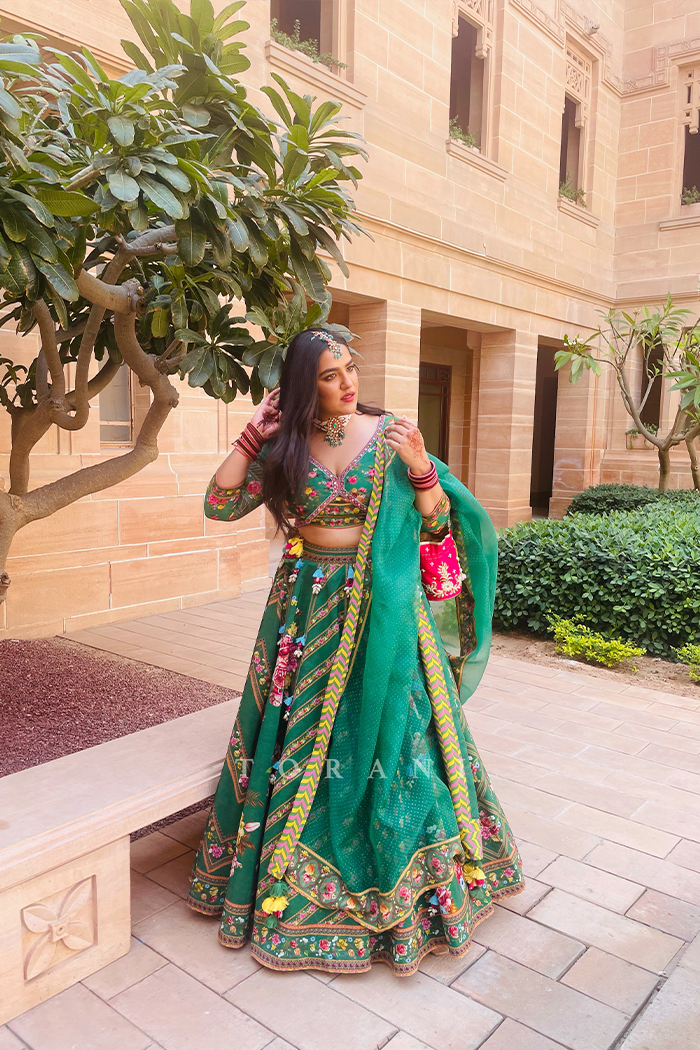 Rishika Agarwal In Panna Waheeda Lehenga Set Torani India