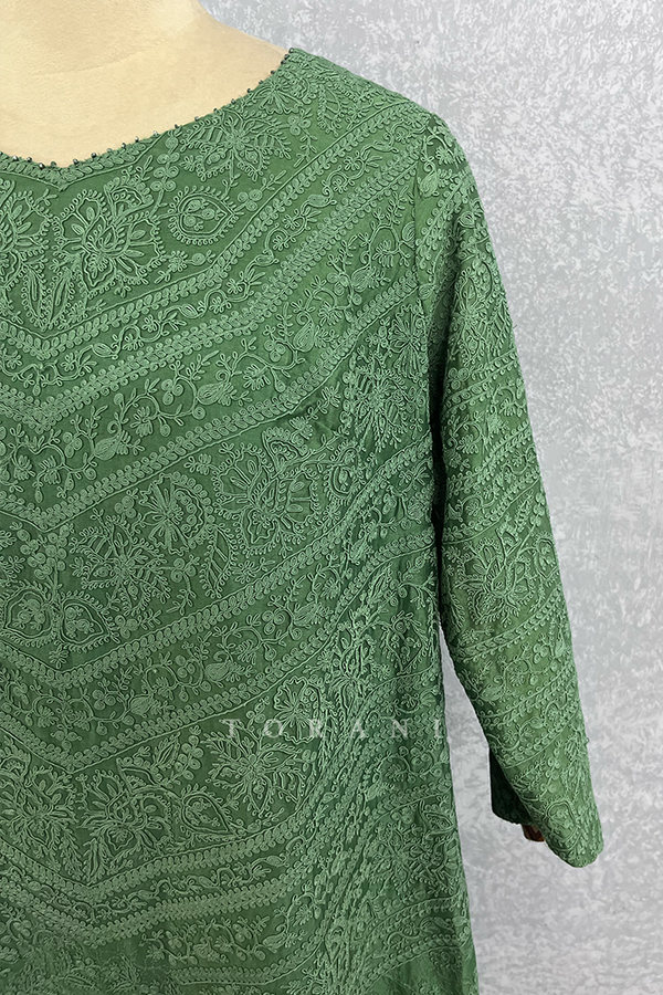 Sale - Sabz Meher Kurta