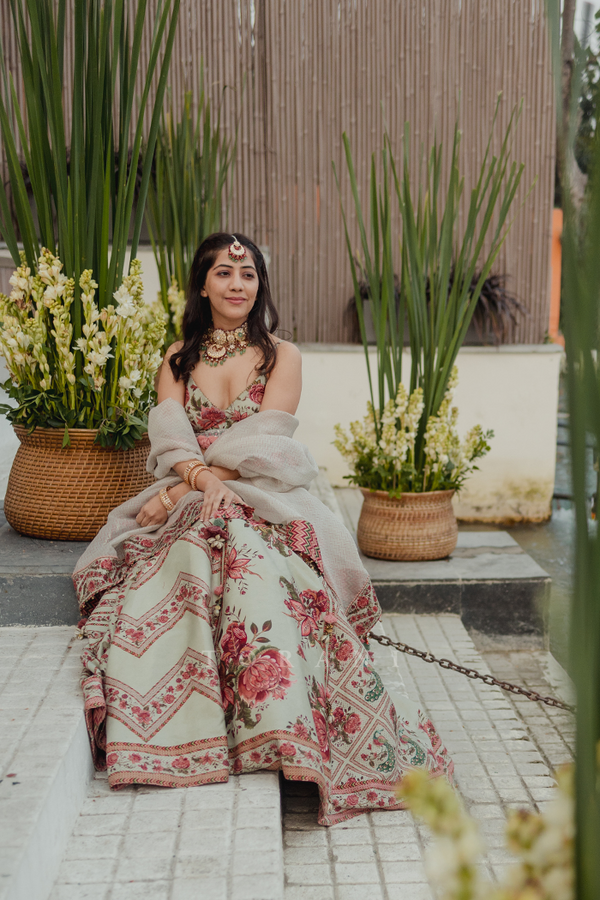 SHRUTI BHATIA IN OUR JAITUNI WAHEEDA LEHENGA SET