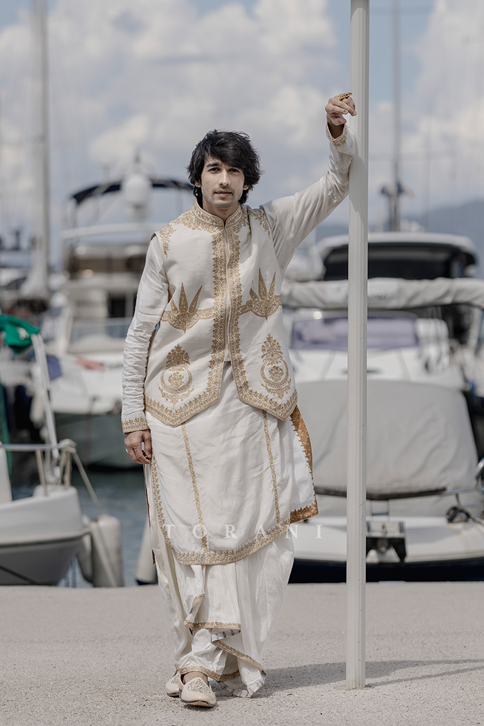 Shantanu Maheshwari in our Mogra ABHIRATH BANDI SET