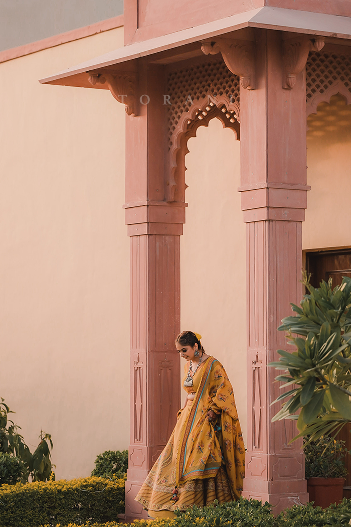 SRISHTI IN OUR SUNEHRA PADMINI LEHENGA SET