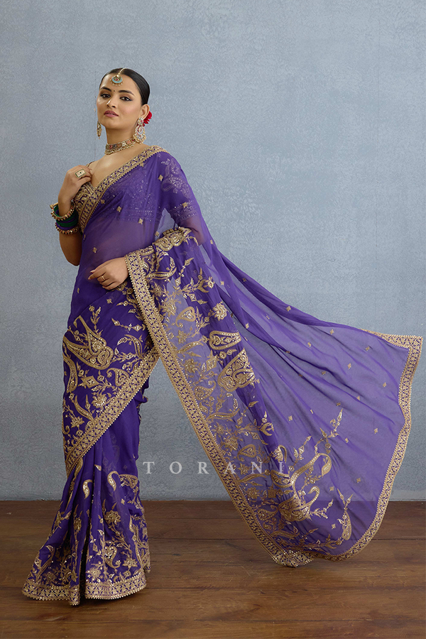 Raqse Manimati Saree