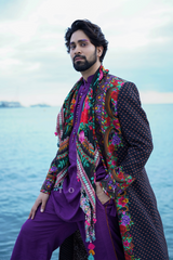 Ankush Bahuguna In Our Dil Shaad kusha Bahman Jacket set