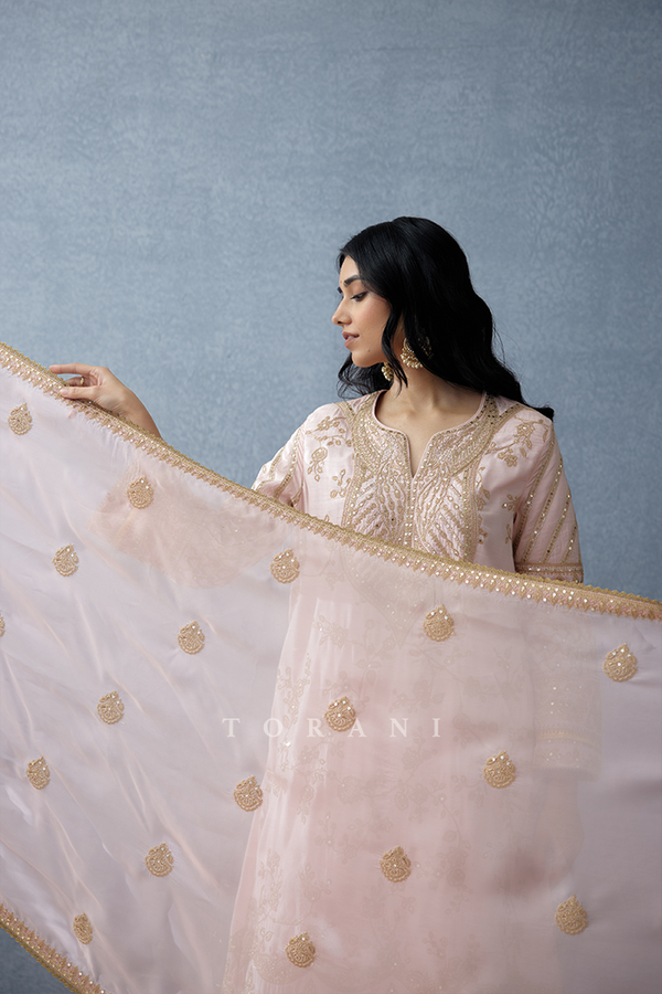 Gul-Mohar Mandira Dupatta