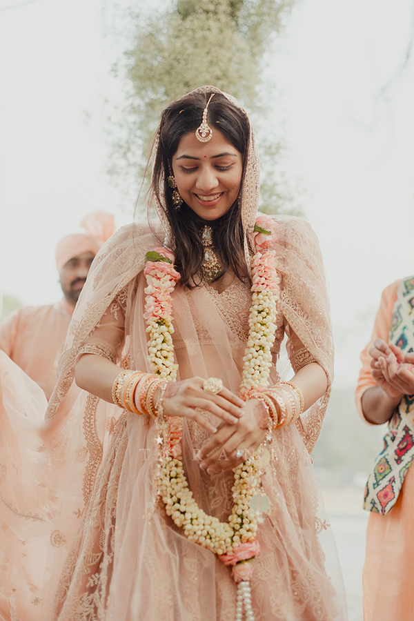 SHRUTI BHATIA IN OUR CUSTOM KANER HANSINI LEHENGA SET