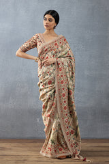 Sale- Badami Phoolan Saree