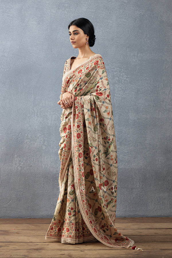 Sale- Badami Phoolan Saree