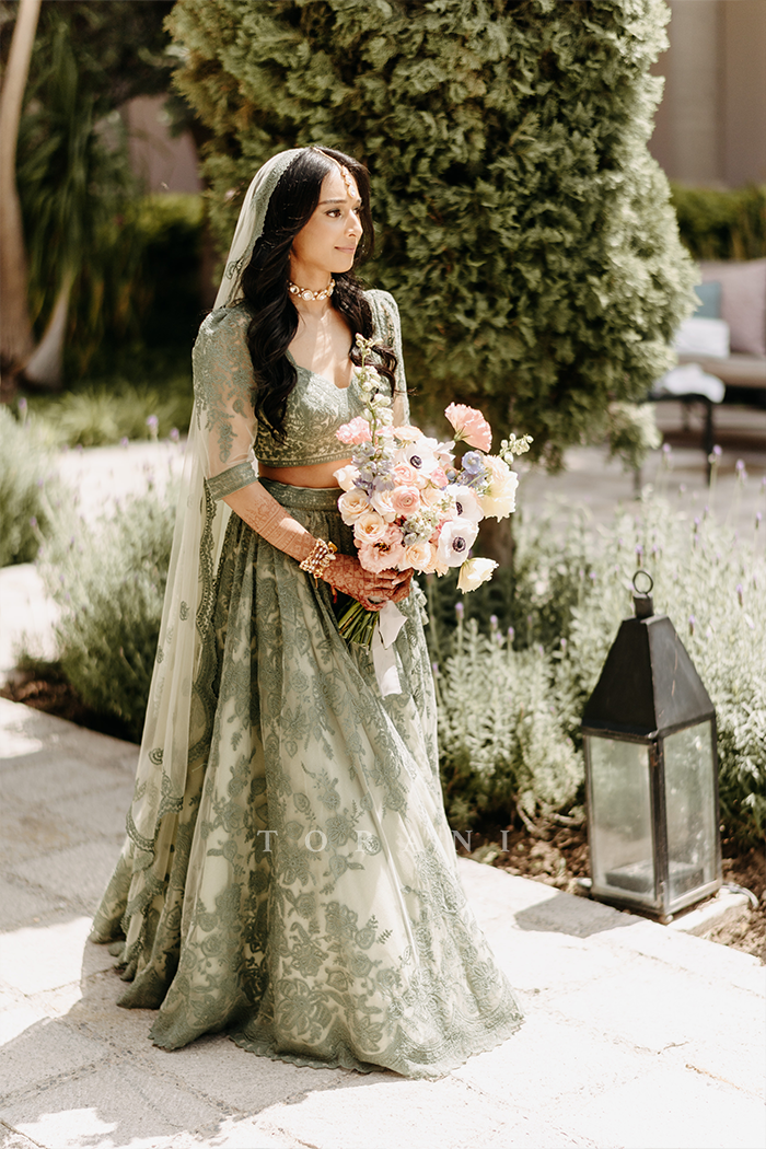 SAMANTHA HOSSAIN IN OUR JAITUNI HANSINI LEHENGA SET