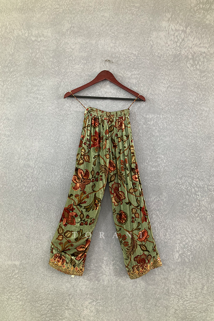 Sale - Champa Makhmal Paakizah pants