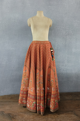 Sale- Narangi Sibani Lehenga Skirt