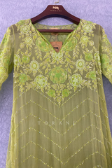 Angoori Jeeya Kurta Set / Damaged