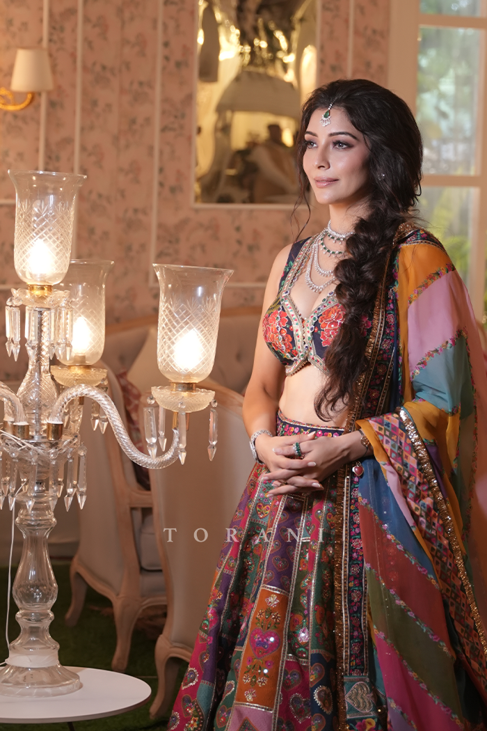 Jai madan  In Our Custom Dil-Rang Shareefa  Rangrez Lehenga Set