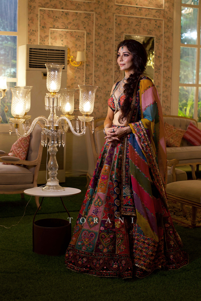 Jai madan  In Our Custom Dil-Rang Shareefa  Rangrez Lehenga Set