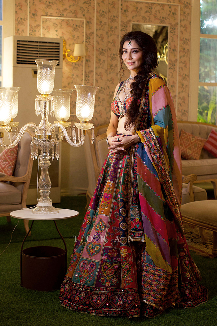 Jai madan  In Our Custom Dil-Rang Shareefa  Rangrez Lehenga Set