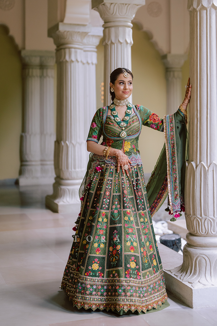 Prachi Aggarwal In our Dil Saaz Avora Lehenga Set