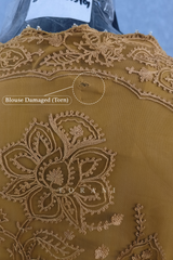 Sunehra Advaita Blouse with Lehenga/ Damage