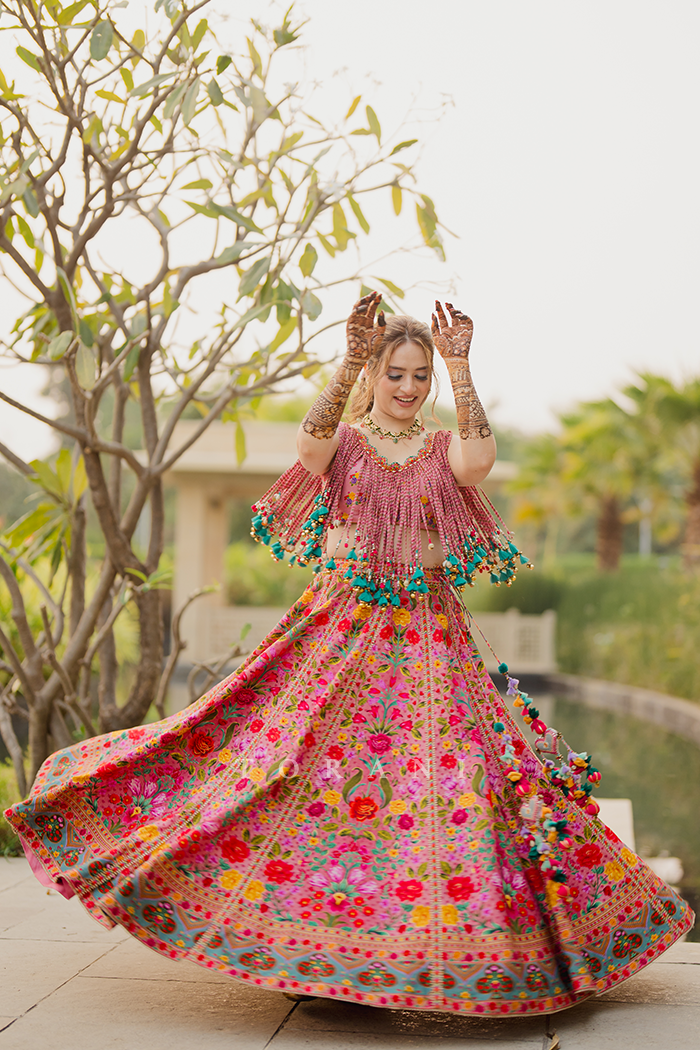 Mekhlaa Deep In Our Dil Ruba Bhavi Lehenga Set