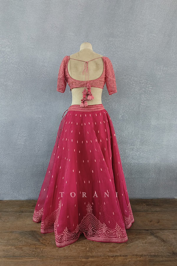 Sale-Rang Raas Morina Lehenga Skirt and Blouse