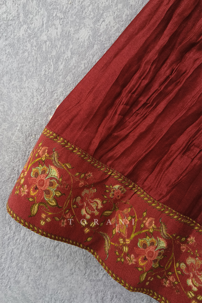 Sale - Gudhal Kasturi Skirt