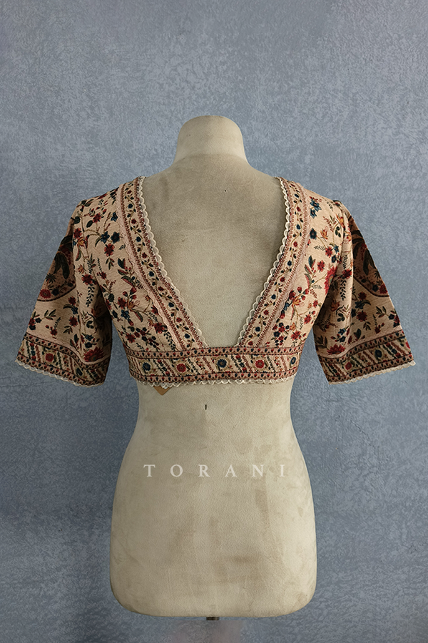 Sale- Badami Phoolan Blouse