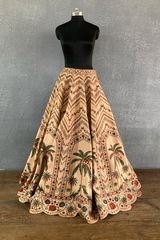 Sale- Badami Amithi Lehenga Skirt