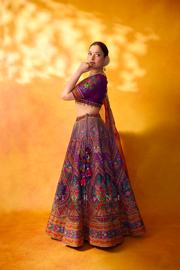 Tamannah Bhaita In Our Dil Kusha Iram Lehenga Set