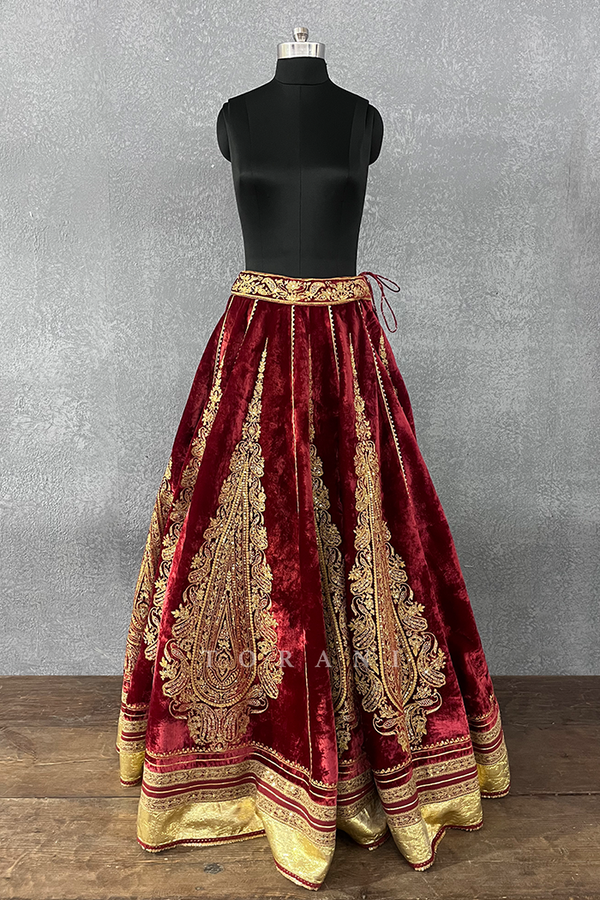 Sale-Sindoori Dhwani Lehenga