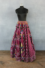 Sale -Manika Saadat Gul Lehenga Skirt