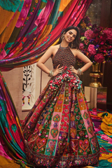 Isha Ambani In Our Custom Dil-Rang Shareefa Lehenga Set