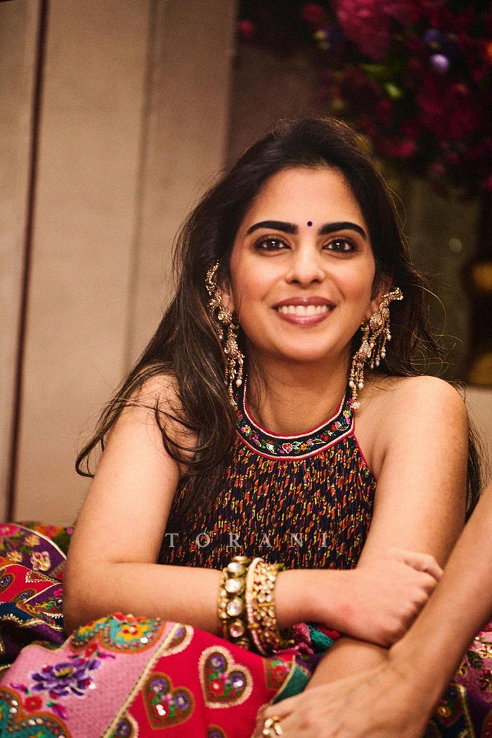 Isha Ambani In Our Custom Dil-Rang Shareefa Lehenga Set