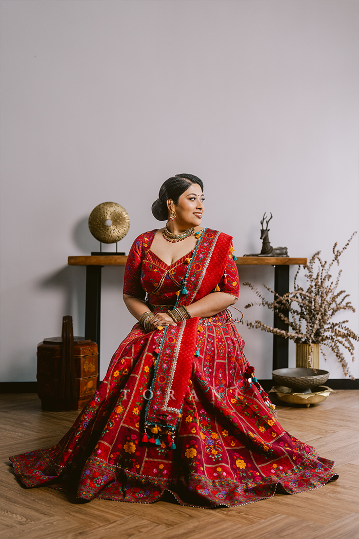 Thamarai Ramalingam Pillai In  Dil Surkh Avora Lehenga Set