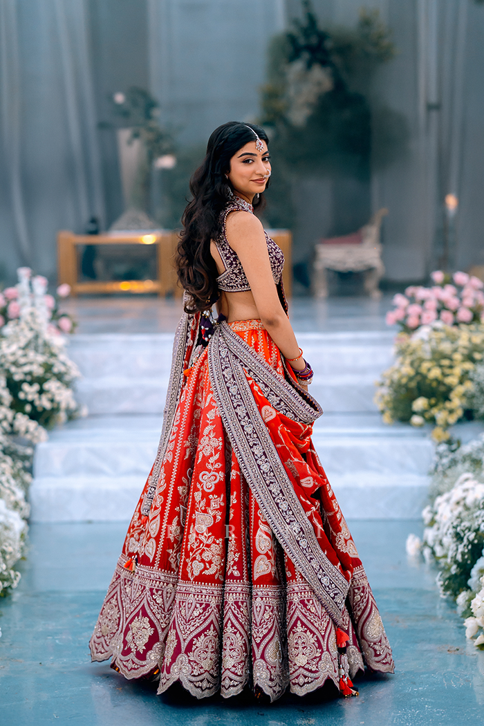 Pranavi Reddy In Our Custom Saroj Naimisha Lehenga Set